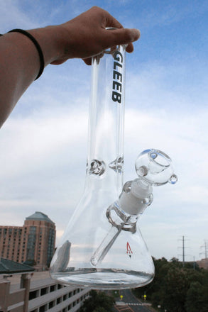 Gleeb glass beaker bong