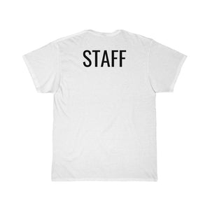 White Gleeb STAFF Shirt